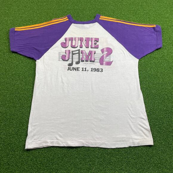 Vintage 1980s Alabama Band June Jam Concert Tour T-Shirt Sz XL - Picture 9 of 10